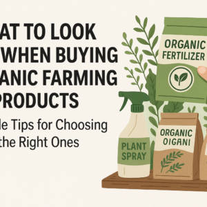 What to Look for When Buying Organic Farming Products | Simple Tips for Choosing the Right Ones
